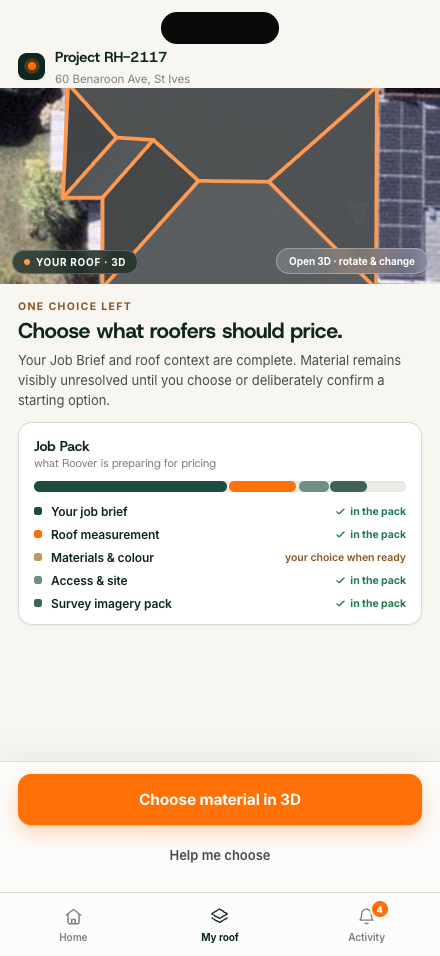 beat-13 Material choice